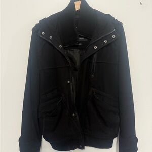 Burton Midnight Black Wool Blend Jacket